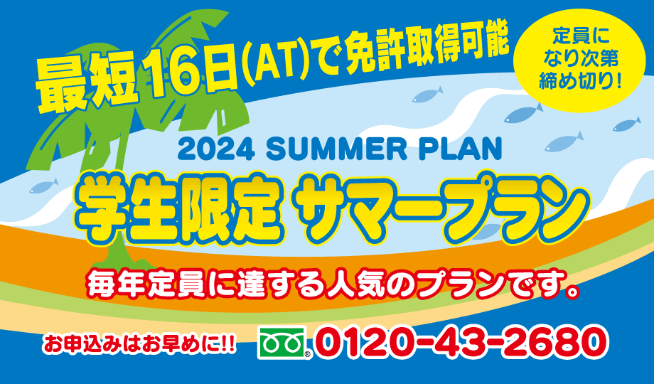学生限定サマープラン